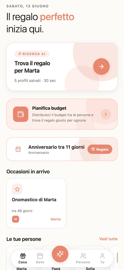 Home con occasioni in arrivo